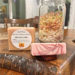 Pink Goat Swirl Hand Soap